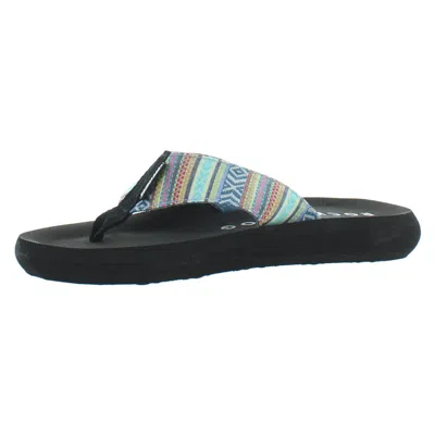 Rocket Dog Spotlight Womens Thong Slip On Flip-flops In Blue