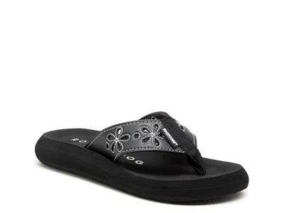 Rocket Dog Sunset Flip Flop In Black