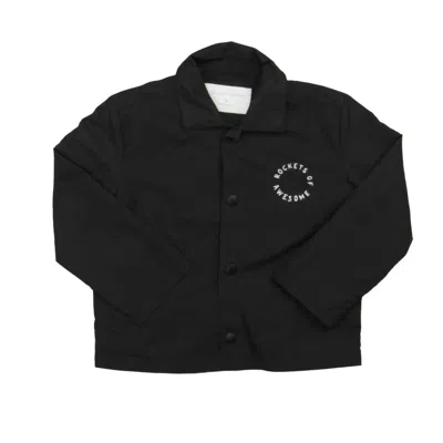 Rockets Of Awesome Kids' Boys Black Jacket
