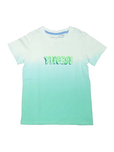 Pre-owned Rockets Of Awesome Kids' Short Sleeve T-shirt In Green