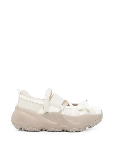 Rockfish Bow-detail Touch-strap Trainers In Neutral