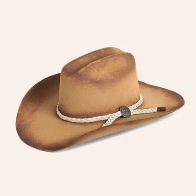 Rockin' C Women's Burnt Pecan Wesley Creased Western Hat In Brown