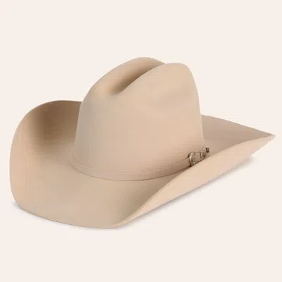 Rockin' C Women's Hadley Silverbelly Cattleman Crown Fashion Cowboy Hat In Silver Belly