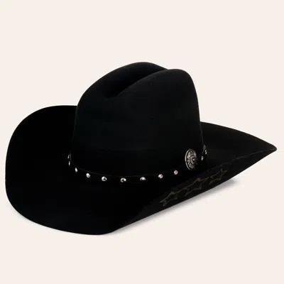 Rockin' C Women's Michelle Black Cattleman Crown Fashion Cowboy Hat