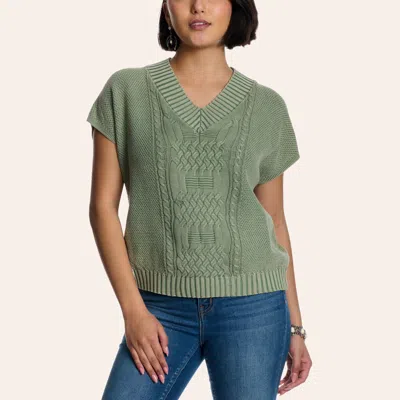 Rockin' C Women's Sage Green Sweater Vest
