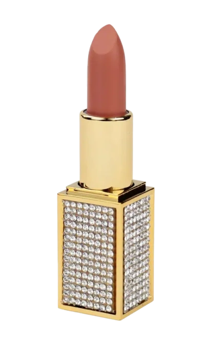 Rockinbeauty Luxury Velvet Lipstick In Brown