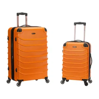 Rockland 2-pc. Hardside Expandable Luggage Set In Orange