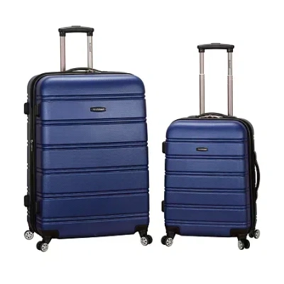 Rockland Melbourne 2-pc. Hardside Spinner Luggage Set In Blue