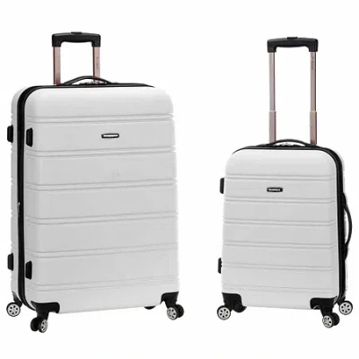Rockland Melbourne 2-pc. Hardside Spinner Luggage Set In White
