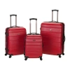 Rockland Melbourne 3-pc. Luggage Set In Red