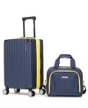 Rockland Napa Valley Luggage Set, 2 Piece In Navy