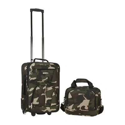 Rockland Rio 2-pc. Softside Luggage Set In Gray