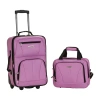 Rockland Rio 2-pc. Softside Luggage Set In Pink