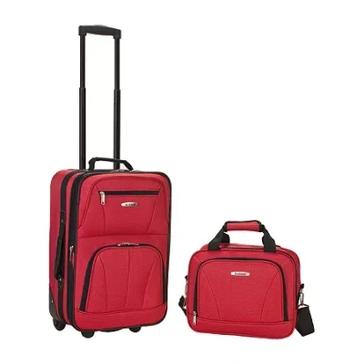 Rockland Rio 2-pc. Softside Luggage Set In Red