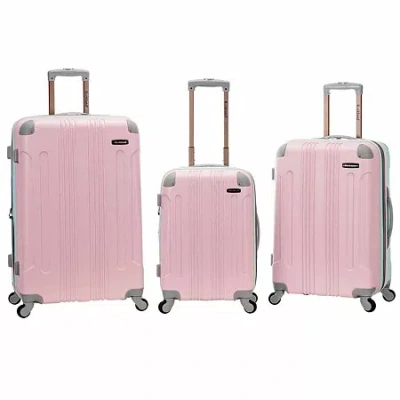 Rockland Sonic 3-pc. Hardside Luggage Set In Green