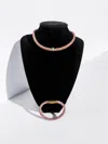 Rocknot Women's Rope Set In Rose Gold In Multi