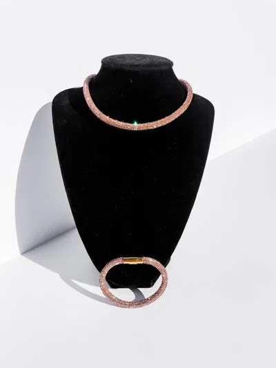 Rocknot Women's Rope Set In Rose Gold In Multi