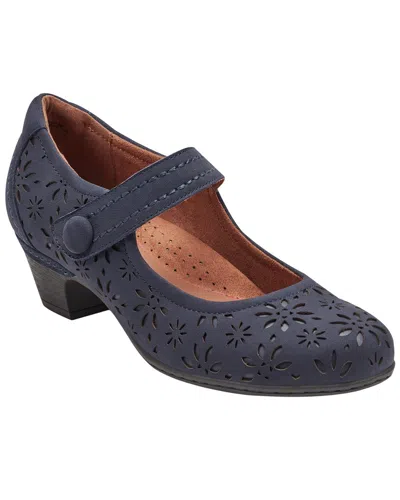 Rockport Alesia Leather Pump In Blue