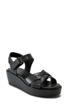 Rockport Amira Wedge Sandal In Black