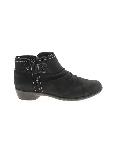 Pre-owned Rockport Ankle Boots In Black