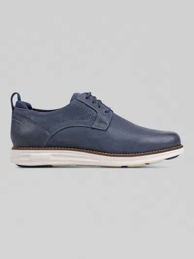 Rockport Canton Casual Lace-up Round Toe Oxfords Dark In Blue