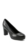 Rockport Carmen Pump In Black Leather