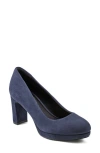 Rockport Carmen Pump In Dark Blue