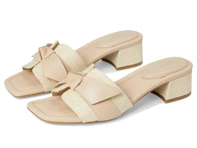 Rockport Carsie Knotted Slide Sandal In Light Natural