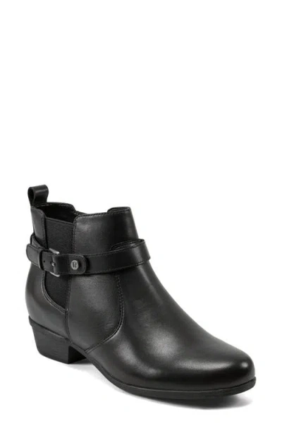 Rockport Chloe Bootie In Black Leather