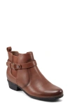 Rockport Chloe Bootie In Medium Natural Leather
