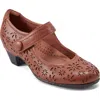 Rockport Cobb Hill Alesia Mary Jane Pump In Medium Natural