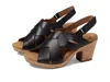 Rockport Cobb Hill Alleah Cj0721-001 Sandal Women's Black Slingback Jobb183 In Black
