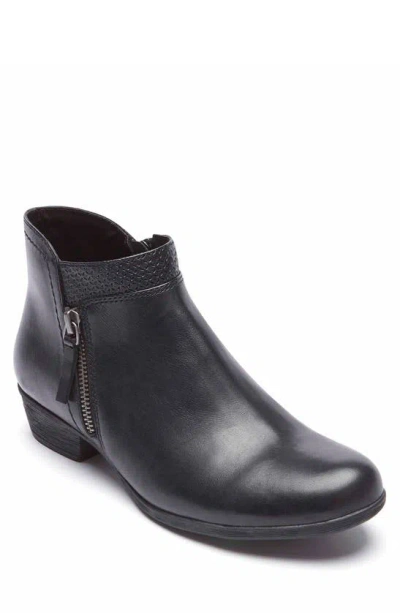 Rockport Cobb Hill Carly Bootie In Black