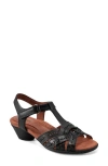 Rockport Cobb Hill Chlorna Sandal In Black