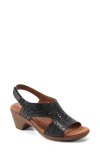 Rockport Cobb Hill Corria Slingback Sandal In Black