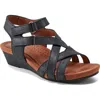 Rockport Cobb Hill Helin Strappy Sandal In Black