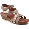 Rockport Cobb Hill Helin Strappy Sandal In Taupe