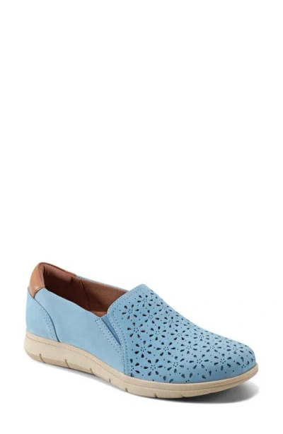 Rockport Cobb Hill Lenoir Slip-on Sneaker In Light Blue