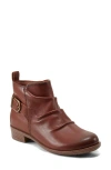Rockport Cobb Hill Nessa Bootie In Dark Natural