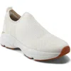 Rockport Demi Knit Slip-on Sneaker In Ivory