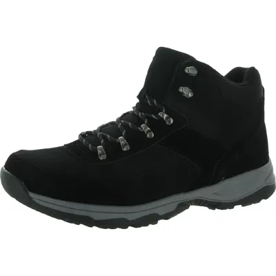 Rockport Dickinson Hiker Mens Leather Comfort Hiking Boots In Black