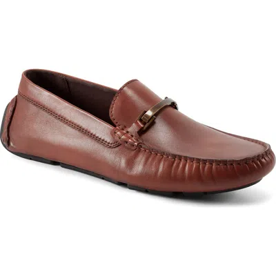Rockport Dirk Loafer In Dark Natural