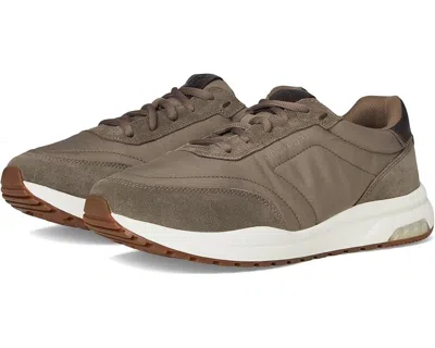 Rockport Dmx Brock Sneakers Men's Olive Suede Comfort Casual Shoes Zogg248 In Multi