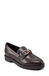 Rockport Emery Loafer In Dark Red Leather