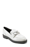 Rockport Emery Loafer In Cream Leather
