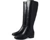 Rockport Evalyn Boot Women's Us 5 Black Leather Block Heel Over-the-knee Zpo2791