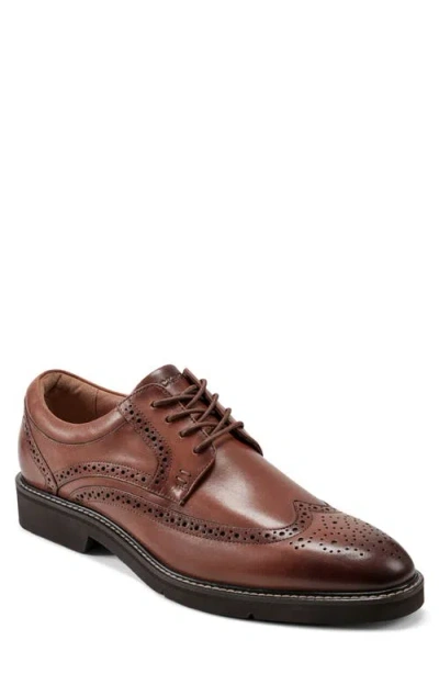 Rockport Fallo Wingtip Derby In Medium Natural