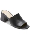 ROCKPORT FARRAH WOMENS LEATHER OPEN TOE MULE SANDALS