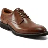 Rockport Floran Apron Toe Derby In Medium Natural
