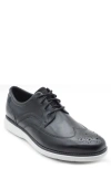 Rockport Garett Wingtip Derby In Black